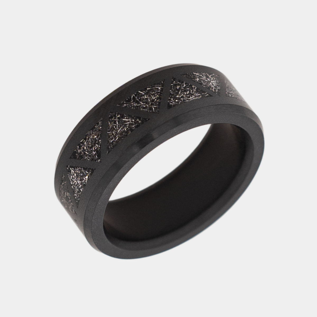 Elysium ARES | Men's Ring | Black Diamond Ring & & Authentic