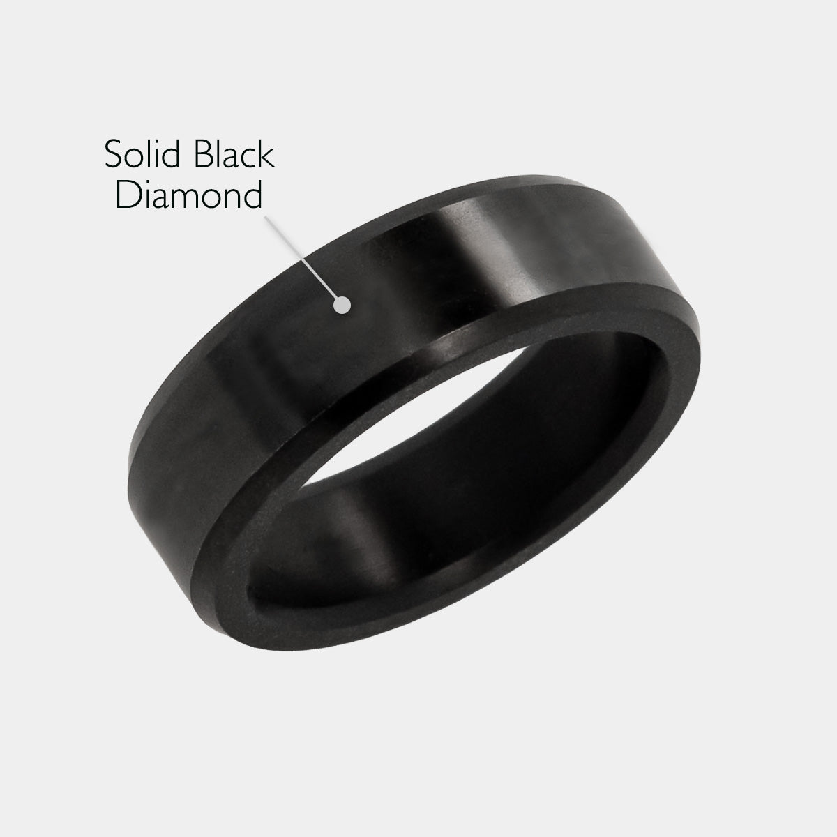 Black Diamond Wedding Ring - Blue Tungsten Ring - Men's Ring - Women's -  Lucky Love Rings