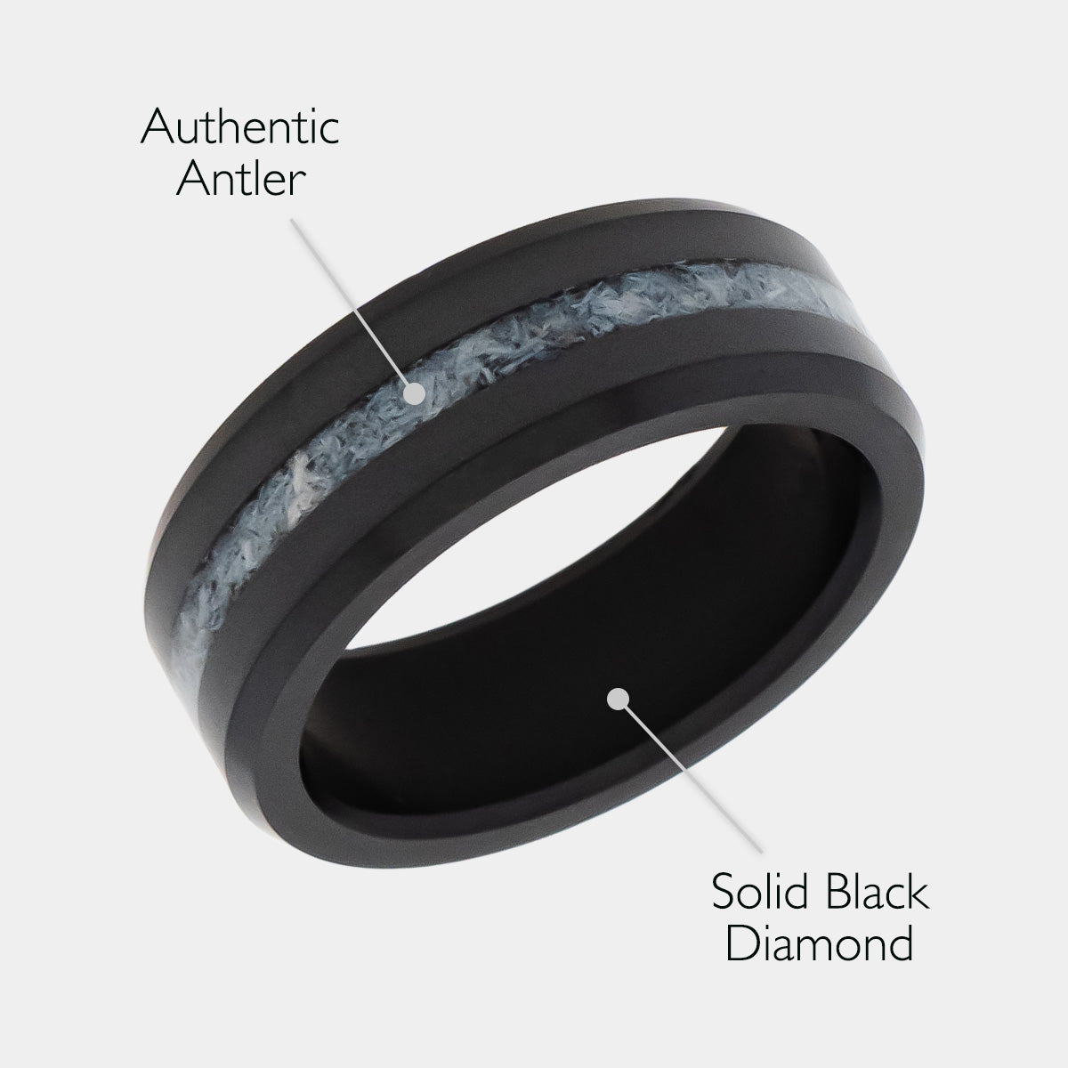 Genuine black deals diamond ring