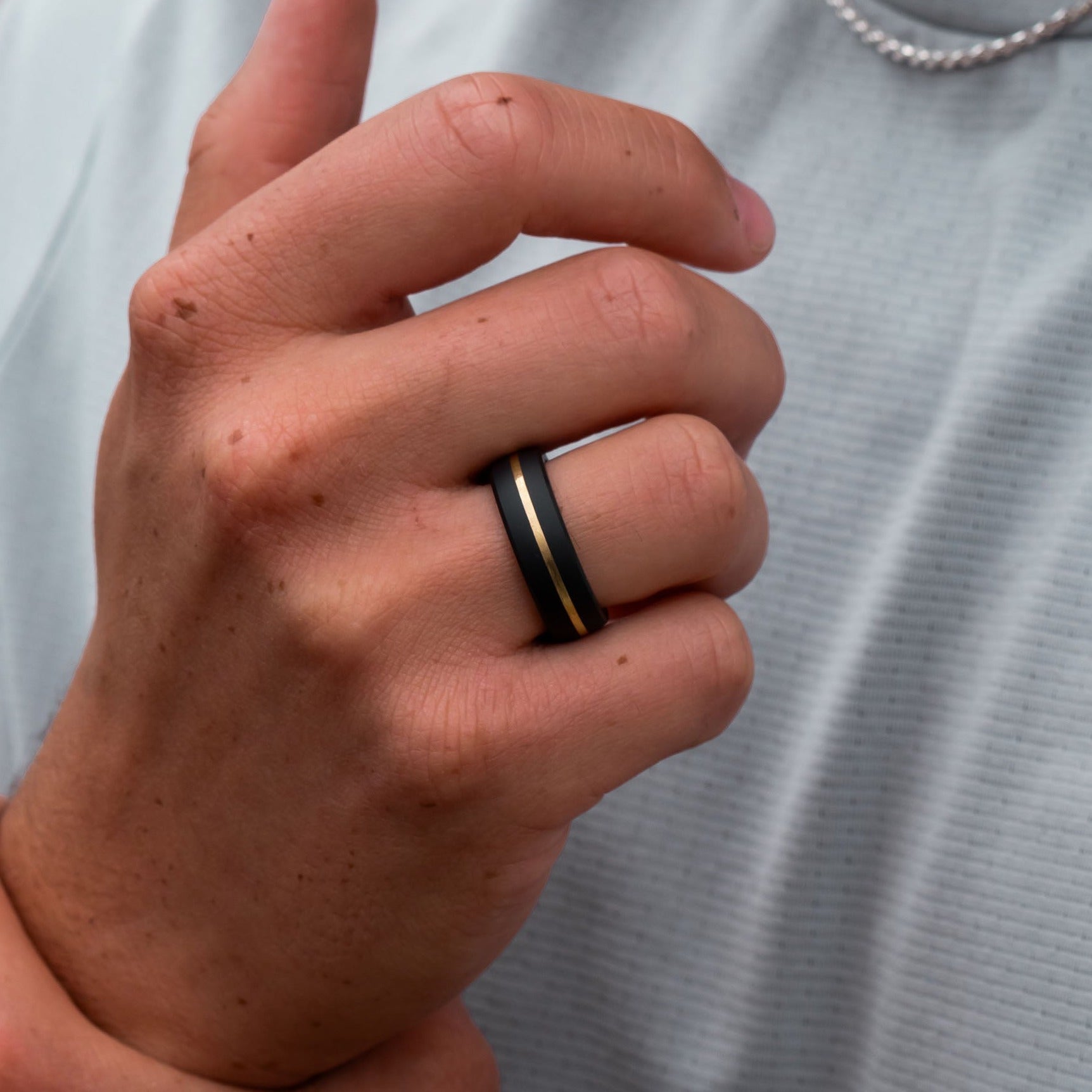 Black diamond thumb ring Clearance